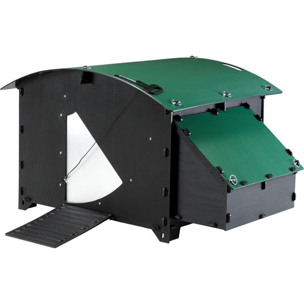 Poulailler iglou-écodesign sur pieds en plastique recyclé impérissable Poulailler iglou-écodesign sur pieds en plastique recyclé impérissable