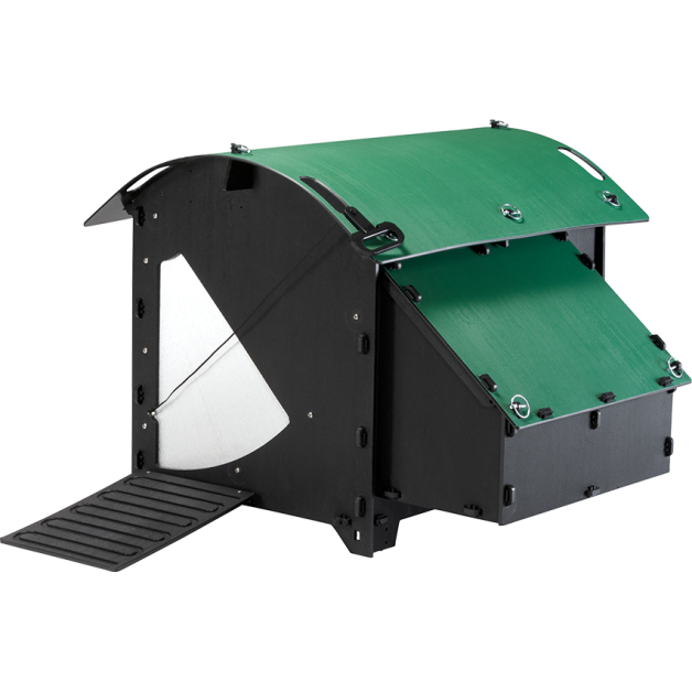 Poulailler iglou-écodesign sur pieds en plastique recyclé impérissable Poulailler iglou-écodesign sur pieds en plastique recyclé impérissable