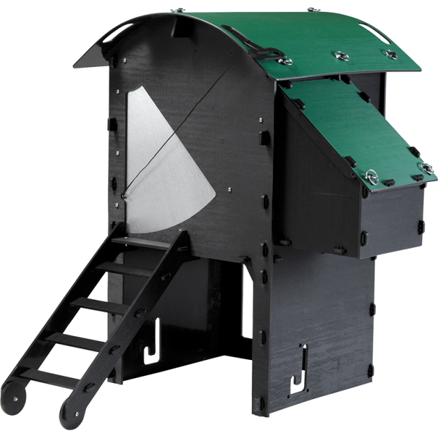 Poulailler iglou-écodesign sur pieds en plastique recyclé impérissable Poulailler iglou-écodesign sur pieds en plastique recyclé impérissable