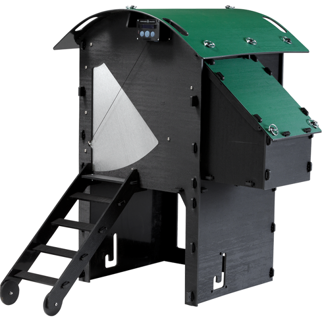 Poulailler iglou-écodesign sur pieds en plastique recyclé impérissable Poulailler iglou-écodesign sur pieds en plastique recyclé impérissable