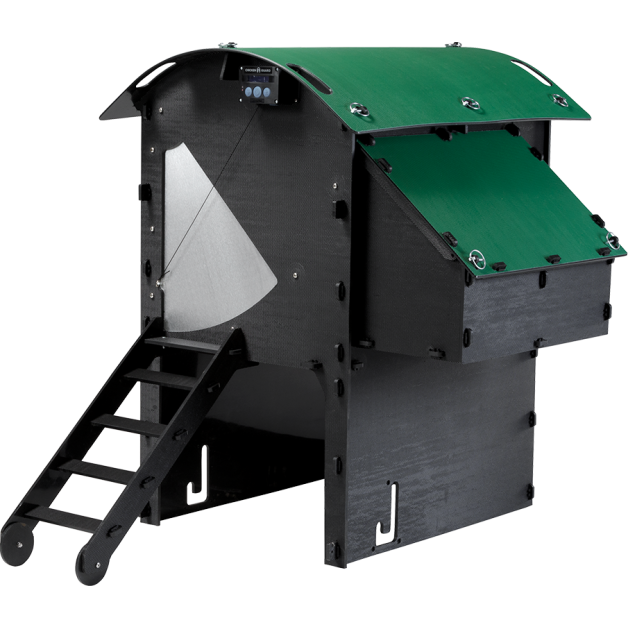 Poulailler iglou-écodesign sur pieds en plastique recyclé impérissable Poulailler iglou-écodesign sur pieds en plastique recyclé impérissable