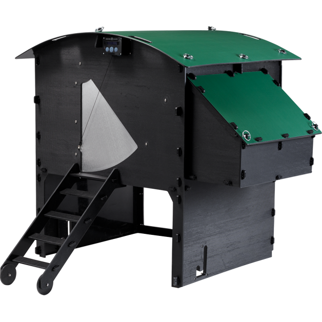 Poulailler iglou-écodesign sur pieds en plastique recyclé impérissable Poulailler iglou-écodesign sur pieds en plastique recyclé impérissable