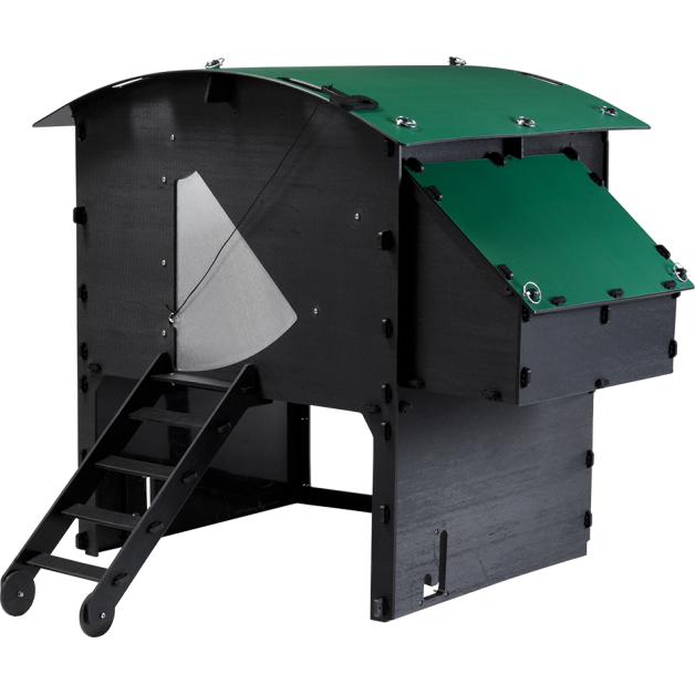 Poulailler iglou-écodesign sur pieds en plastique recyclé impérissable Poulailler iglou-écodesign sur pieds en plastique recyclé impérissable