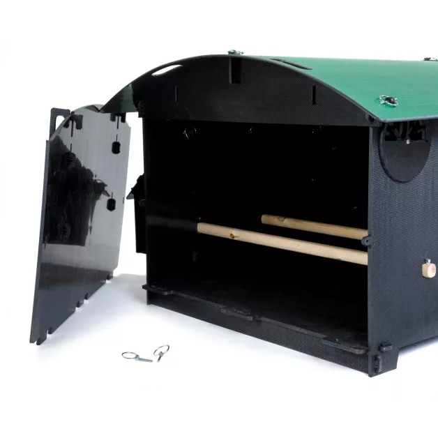 Poulailler iglou-écodesign sur pieds en plastique recyclé impérissable Poulailler iglou-écodesign sur pieds en plastique recyclé impérissable