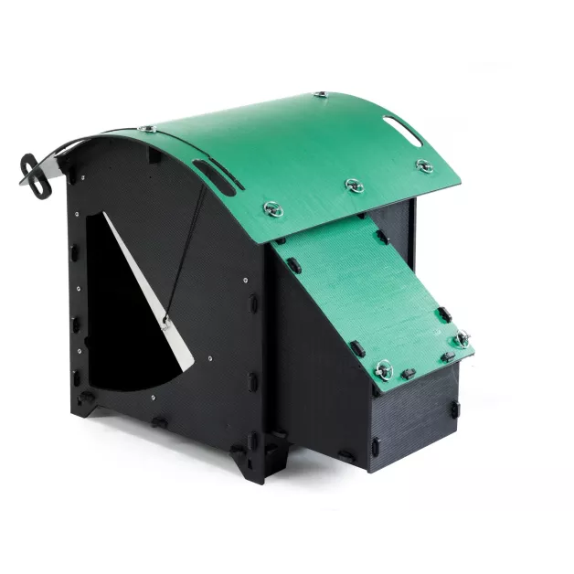 Poulailler iglou-écodesign sur pieds en plastique recyclé impérissable Poulailler iglou-écodesign sur pieds en plastique recyclé impérissable