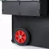 Kit de roues pour poulailler en plastique recyclé : Taille:2 - S