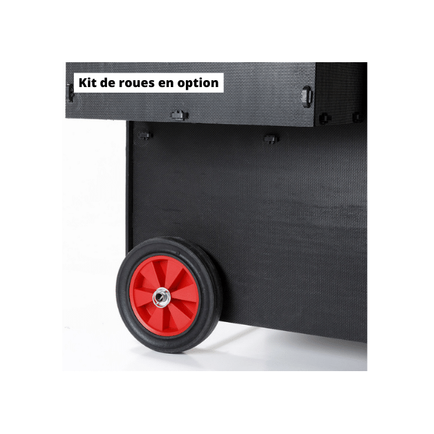 Poulailler iglou-écodesign sur pieds en plastique recyclé impérissable Poulailler iglou-écodesign sur pieds en plastique recyclé impérissable