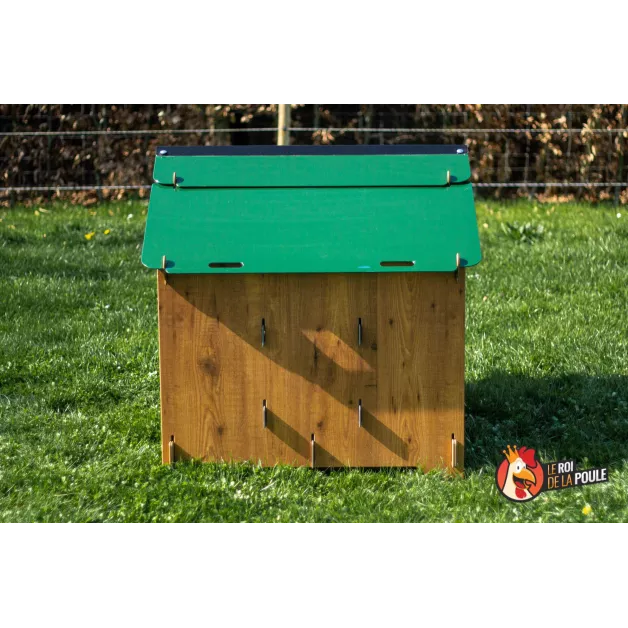 Poulailler en HPL haute qualité anti poux rouges Poulailler en HPL haute qualité anti poux rouges