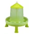 Nourrisseur sur pieds : Capacité - Nourrisseurs :12 kg (15-20 poules), Accessoire mangeoire:Sans auvent