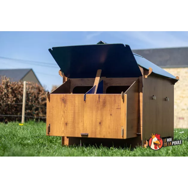 Poulailler en HPL haute qualité anti poux rouges Poulailler en HPL haute qualité anti poux rouges