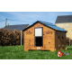 Pack famille ZEN poulailler HPL + enclos + abreuv + trémie + aliments pour 3 poules