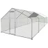 Enclos grillagé poules : Taille de l'enclos:18 m²