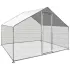 Enclos grillagé poules : Taille de l'enclos:6 m²