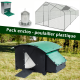 Pack enclos poulailler plastique