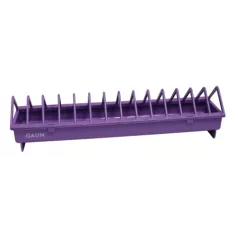 Mangeoire linéaire en plastique pour 5 à 8 poules - violet Mangeoire linéaire en plastique pour 5 à 8 poules - violet