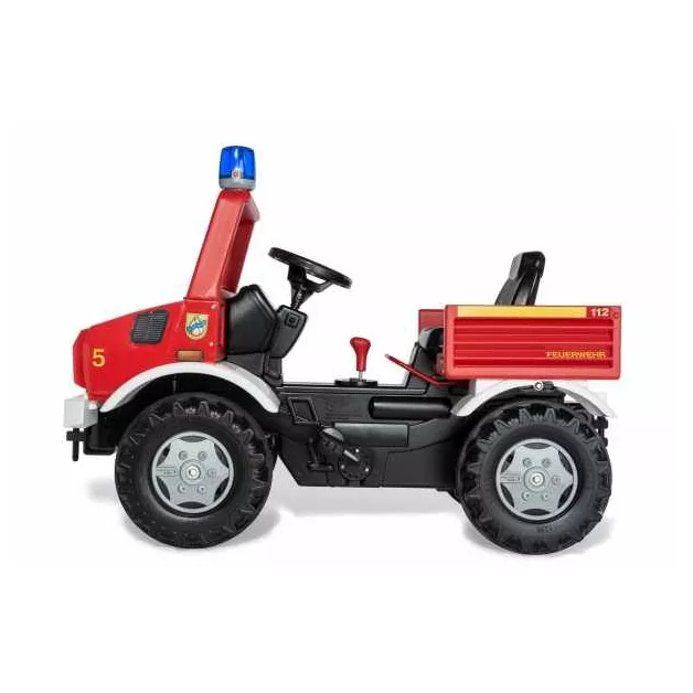 Unimog à pédales pour les enfants des 3 à 8 ans RollY Toys  Unimog à pédales pour les enfants des 3 à 8 ans RollY Toys