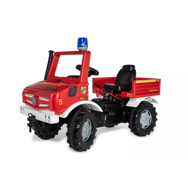 Unimog à pédales pour les enfants des 3 à 8 ans RollY Toys 