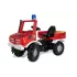 Unimog à pédales pour les enfants des 3 à 8 ans RollyToys  : Modèle RollyFarmtrac:Unimog Pompier