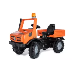Unimog à pédales pour les enfants des 3 à 8 ans RollY Toys  Unimog à pédales pour les enfants des 3 à 8 ans RollY Toys