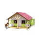 Ecurie avec boxes pour chevaux jouet Kids Globe Farming