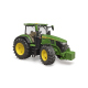 Tracteur jouet Bruder John Deere 7930 avec chargeur et remorque vert et jaune 03055