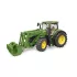 Tracteur jouet Bruder John Deere 7R 350 vert et jaune : Modèle:Tracteur avec chargeur