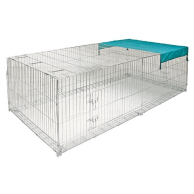 Enclos extérieur pour poules et lapins