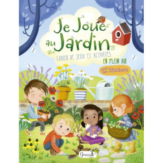 Cahier de jeux et d'activités en plein air avec stickers