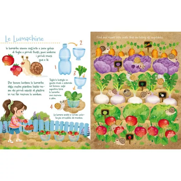 Cahier de jeux et d'activités en plein air avec stickers