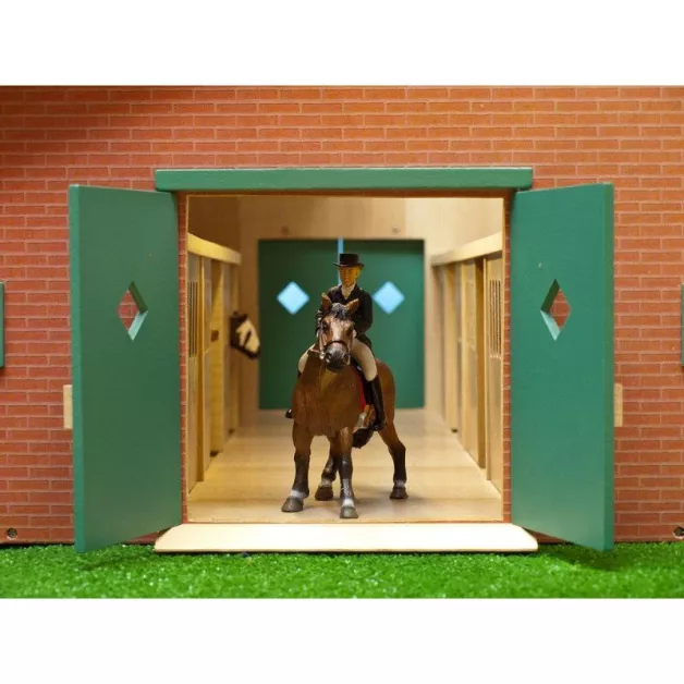 Ecurie avec boxes pour chevaux jouet Kids Globe Farming Ecurie avec boxes pour chevaux jouet Kids Globe Farming