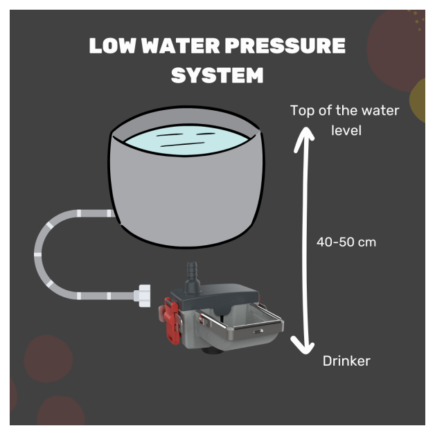 Abreuvoir à niveau constant pour volailles et lapins