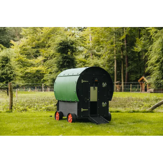 Poulailler iglou-écodesign sur pieds en plastique recyclé impérissable Poulailler iglou-écodesign sur pieds en plastique recyclé impérissable