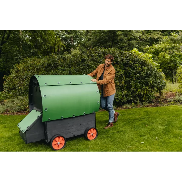 Poulailler iglou-écodesign sur pieds en plastique recyclé impérissable Poulailler iglou-écodesign sur pieds en plastique recyclé impérissable