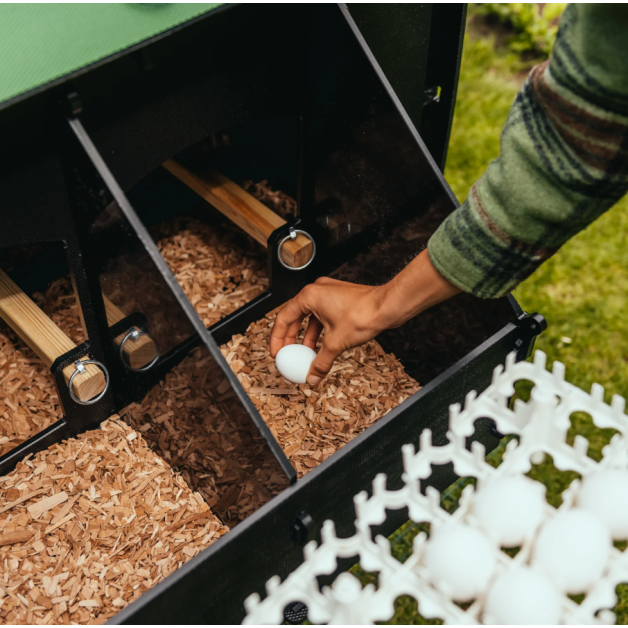 Poulailler iglou-écodesign sur pieds en plastique recyclé impérissable Poulailler iglou-écodesign sur pieds en plastique recyclé impérissable