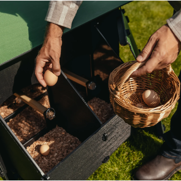 Poulailler iglou-écodesign sur pieds en plastique recyclé impérissable Poulailler iglou-écodesign sur pieds en plastique recyclé impérissable