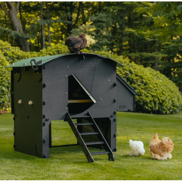 Poulailler iglou-écodesign sur pieds en plastique recyclé impérissable Poulailler iglou-écodesign sur pieds en plastique recyclé impérissable