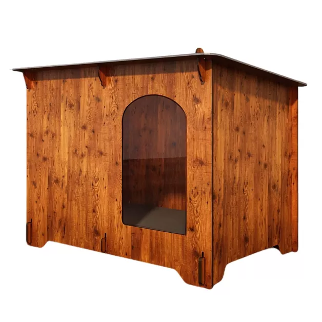 Abri pour chèvres naines en HPL Abri pour chèvres naines en HPL