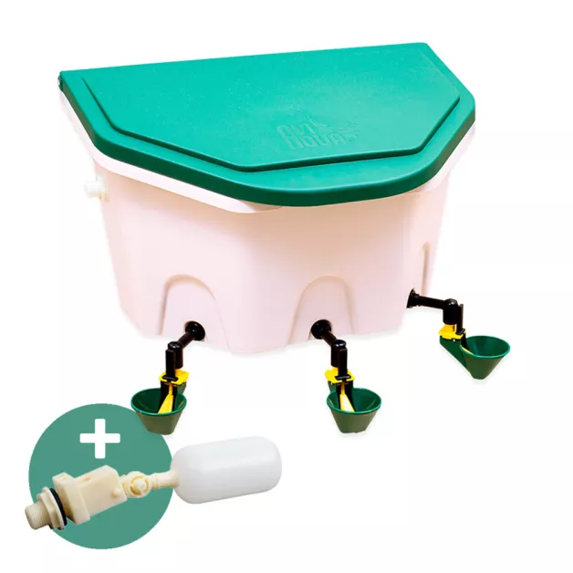 Abreuvoir AviAqua 8L à suspendre + 3 godets / pipettes