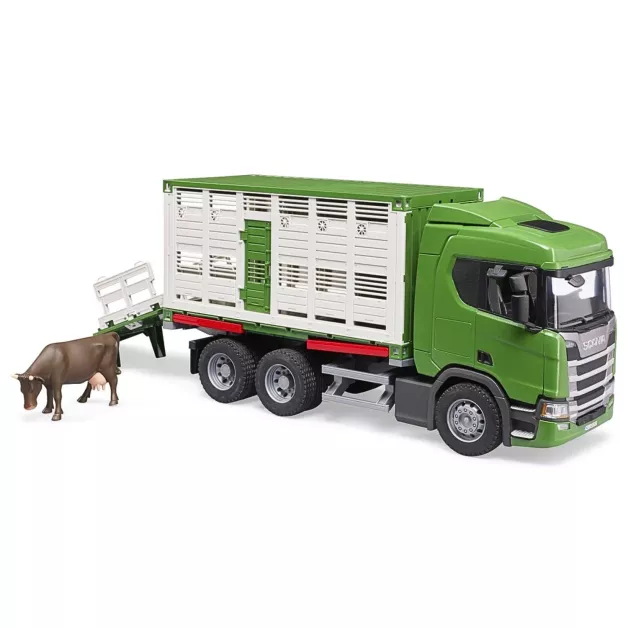 Camion de transport de bétail Scania R Series Bruder