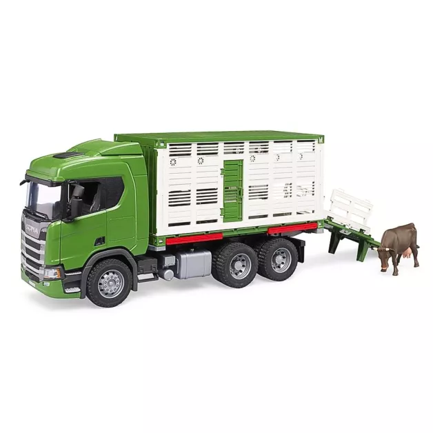 Camion de transport de bétail Scania R Series Bruder Camion de transport de bétail Scania R Series Bruder