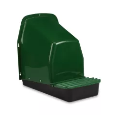 Pondoir en plastique  avec cuvette 1 place et tiroir pour oeufs Pondoir en plastique  avec cuvette 1 place et tiroir pour oeufs