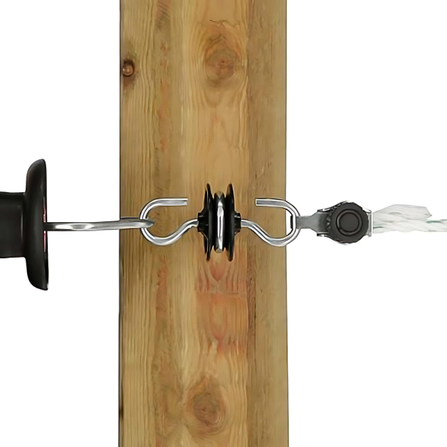 Isolateur à vis à poignée