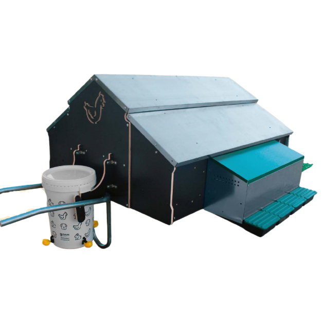 Poulailler mobile complet 25 poules