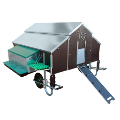 Poulailler mobile complet 25 poules Poulailler mobile complet 25 poules