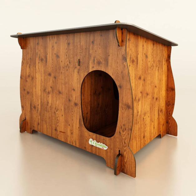 Clapier pour lapins et petits rongeurs Rabby en HPL
