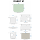 Clapier pour lapins et petits rongeurs Rabby en HPL