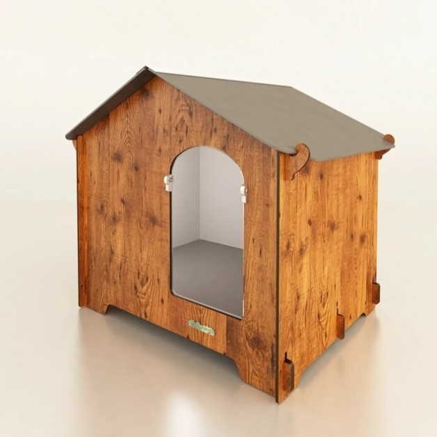 Niche en HPL ultra-épais Thermo-Chic pour chiens