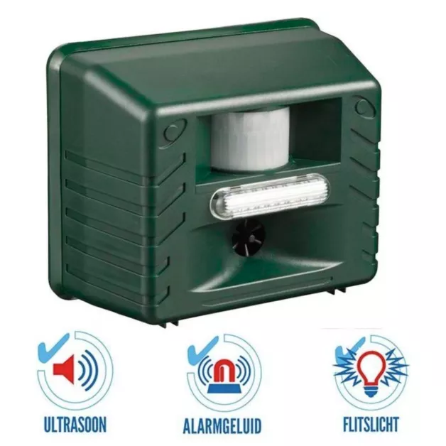 Appareil anti-nuisibles à ultrasons – MultiStop Outdoor+