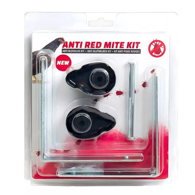 Kit anti-poux rouges pour perchoir Kit anti-poux rouges pour perchoir