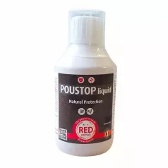Produit anti-poux Poustop Red Animals pour volailles Produit anti-poux Poustop Red Animals pour volailles